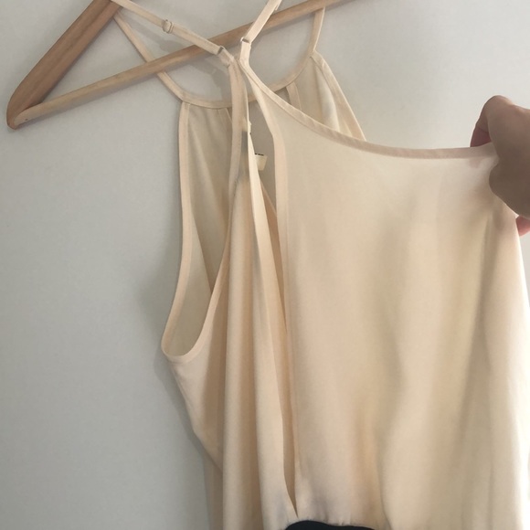 Cream Bodysuit - NWOT - Sz S - Picture 3 of 7